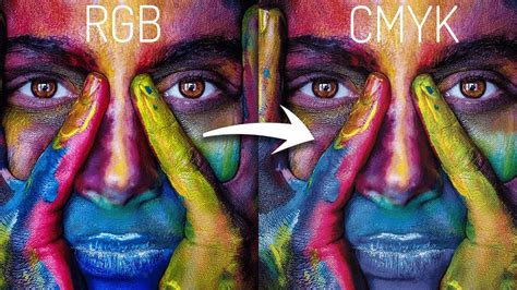 converting rgb to cmyk in photoshop