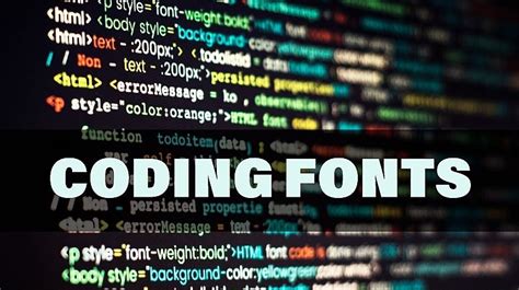 cool fonts for coding