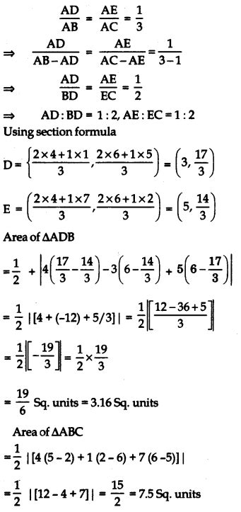 coordinate geometry class 10 board questions with solutions pdf