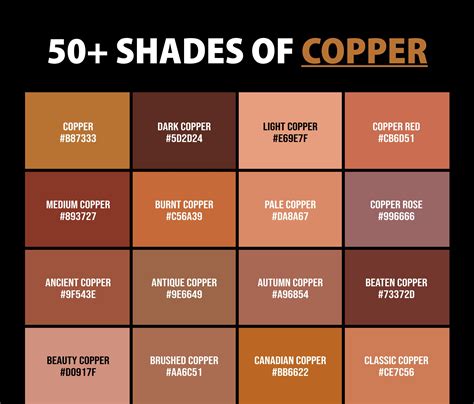 copper colour code hex