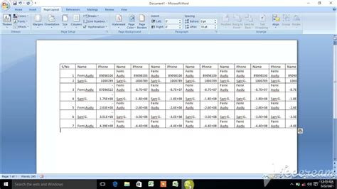copy excel sheet to word doc
