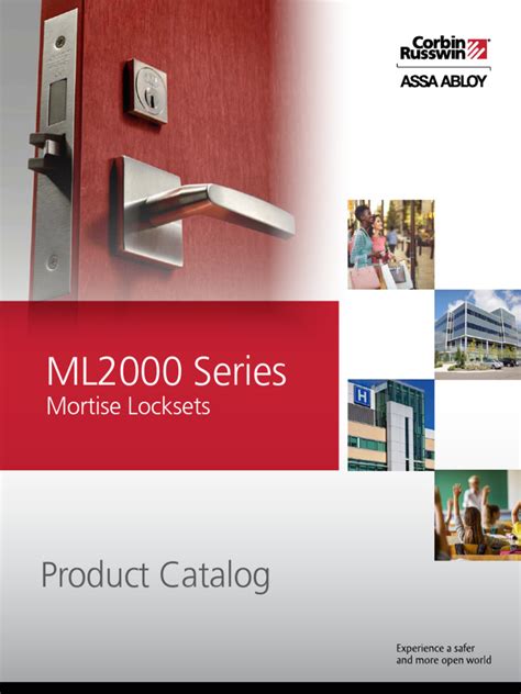 Corbin Ml2000 Catalog