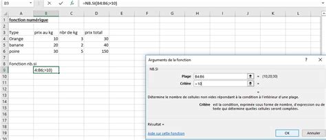 count if in excel french