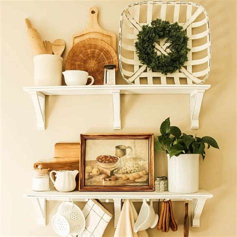country kitchen shelf