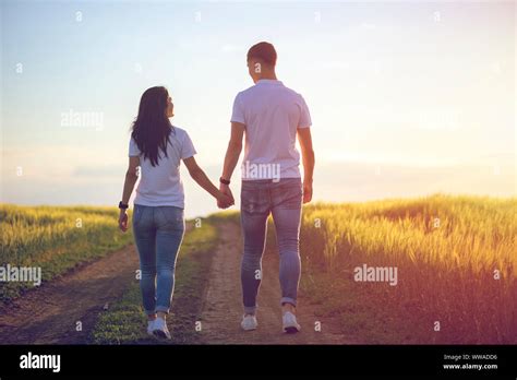couple holding hands