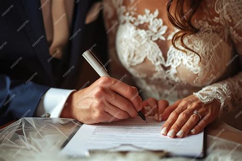 Couple receiving documents