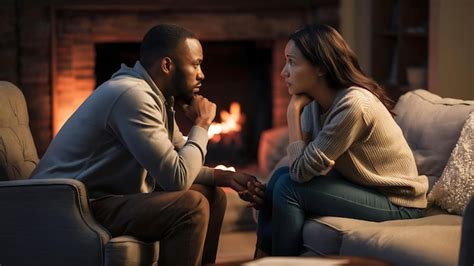 couple talking seriously