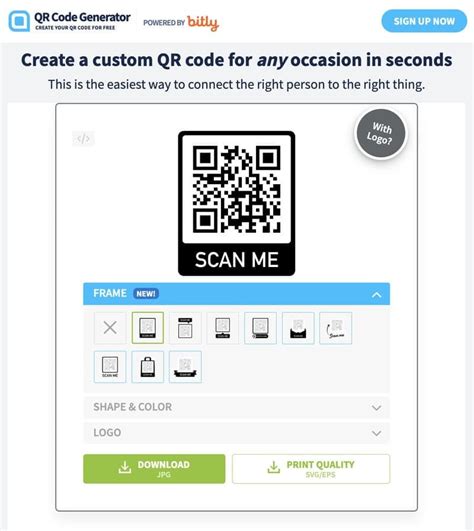 création du qr code