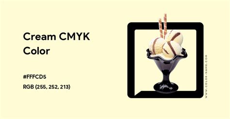 cream cmyk color code