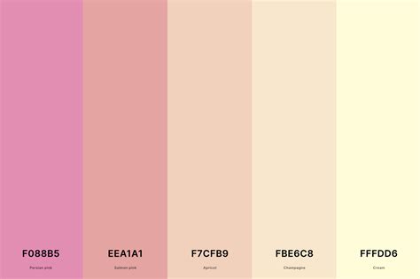cream pink hex code