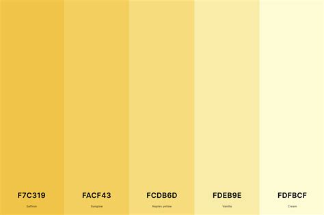 cream yellow hex code