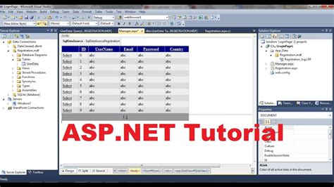 create a web form using asp net