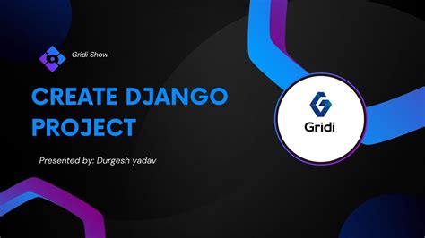 create basic django project