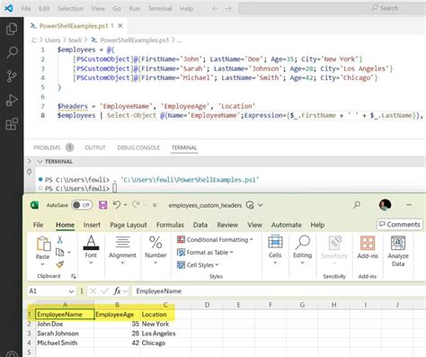 create csv file c# with header