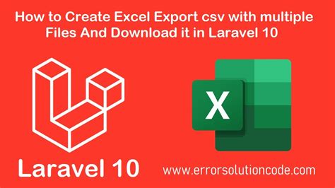 create csv file in laravel