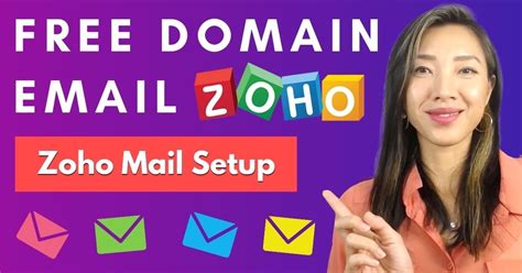 create custom email zoho