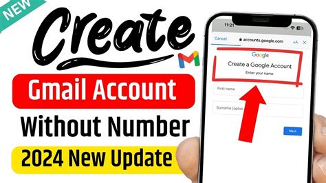 create gmail.account without number reddit