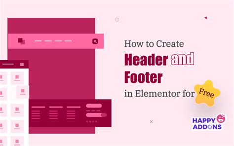 create header in elementor free