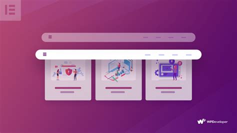 create header menu elementor