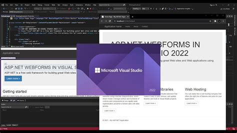 create html form in visual studio