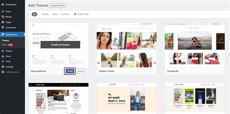 create new theme wordpress