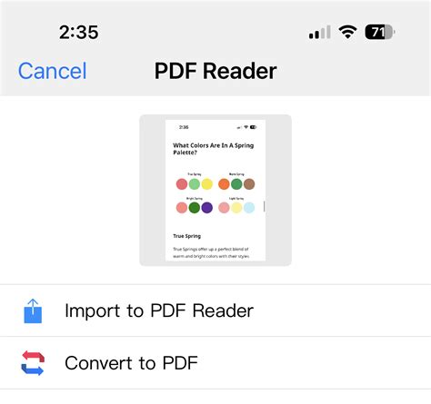 create pdf from word on iphone