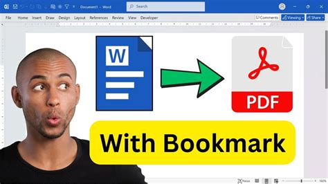 create pdf from word with hyperlinks
