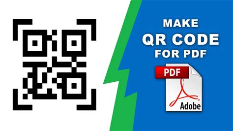 create qr code adobe acrobat pro