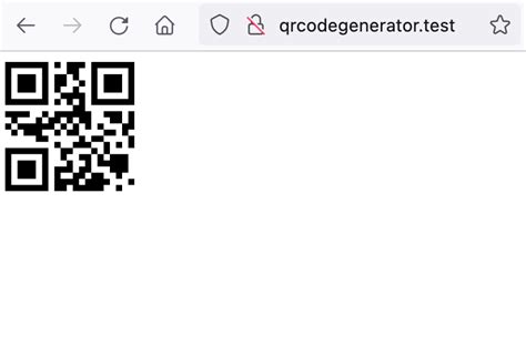 create qr code in laravel