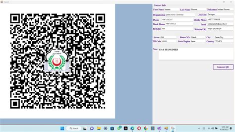 create qr code with github logo