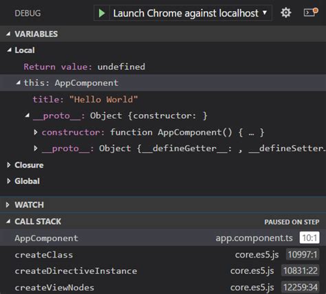 create sample angular project in visual studio code