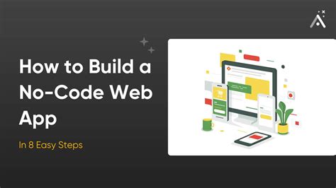 create web app no code