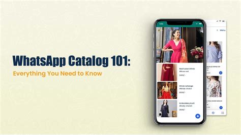 Create Whatsapp Catalog