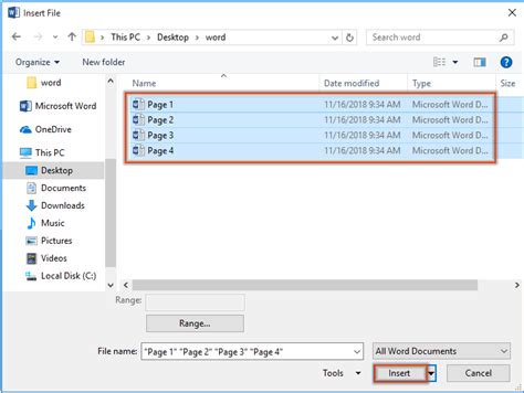 create word document into pdf