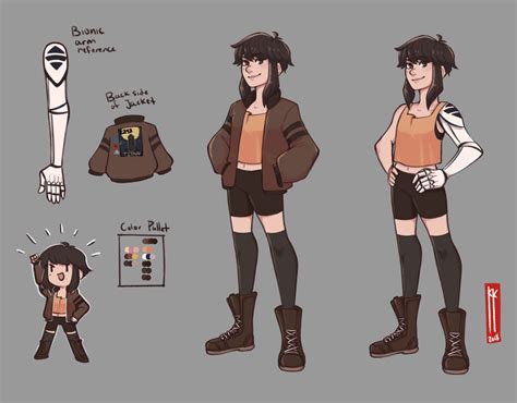 creating a character reference sheet