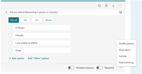creating a survey in microsoft forms