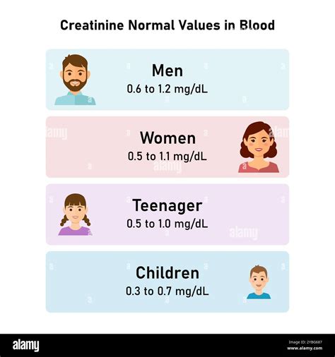 Creatinine Levels Chart