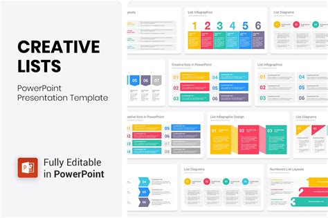creative ways to present a list in powerpoint