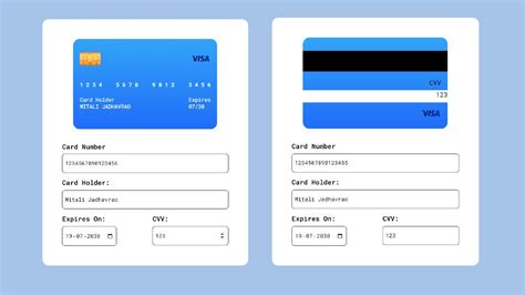 credit card html css codepen