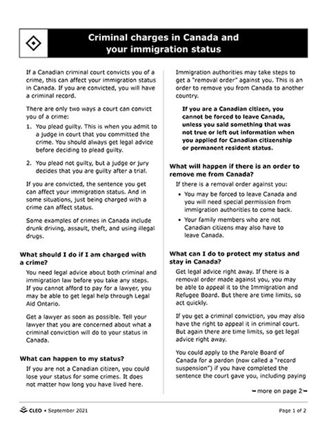criminal charges in canada