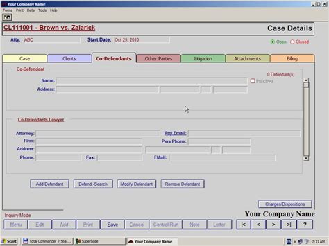 criminal law case manager