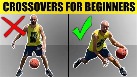 crossover dribble basketball