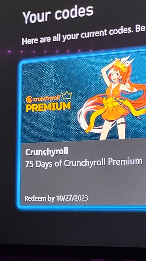 crunchyroll premium code reddit