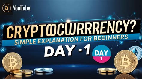cryptocurrency simple explanation