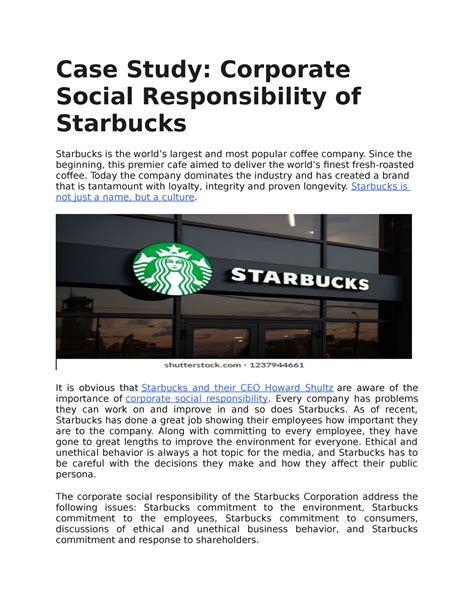 csr case study examples