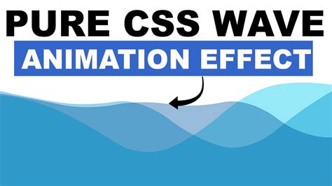 css animation wave effect