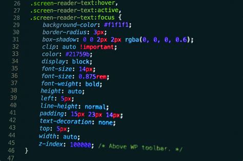 css design examples with code