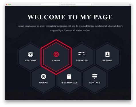 css menu examples