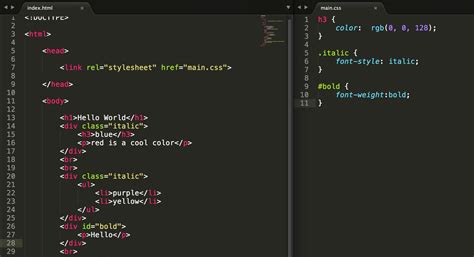 css website design code
