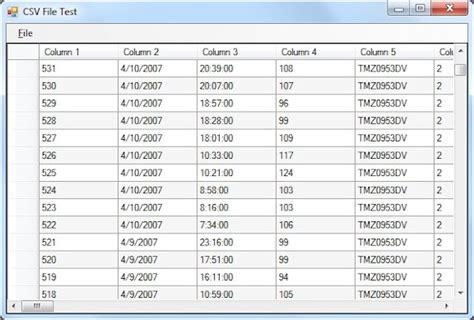 csv file reader c# example